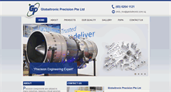 Desktop Screenshot of globaltronic.com.sg